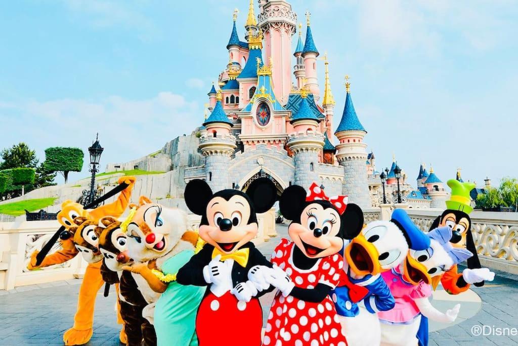Superbe Duplex-15 Min Disneyland Villa Croissy-Beaubourg ภายนอก รูปภาพ